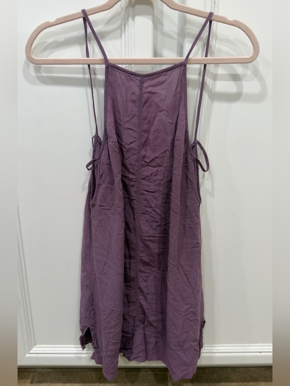 Free People Plum Spaghetti-Strap Slip Dress